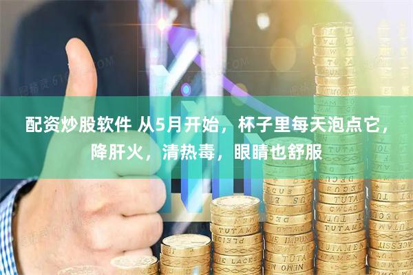 配资炒股软件 从5月开始，杯子里每天泡点它，降肝火，清热毒，眼睛也舒服