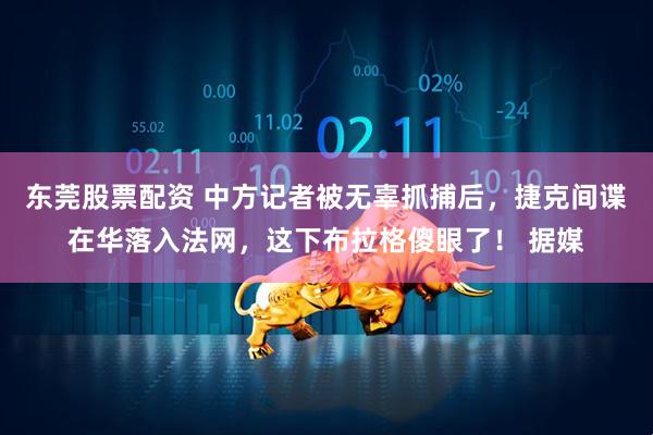 东莞股票配资 中方记者被无辜抓捕后,捷克间谍在华落入法网,这下布拉格傻眼了! 据媒